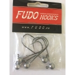 GŁÓWKA JIGOWA FUDO HOOKS #5/0 05 GR 5 SZTUK