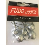 GŁÓWKA JIGOWA FUDO HOOKS #6/0 40 GR 5 SZTUK