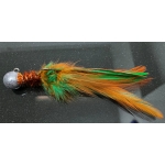 18GR KORPUS : POMARAŃCZOWY OGON : ZIELONY - POMARAŃCZOWY