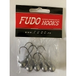 GŁÓWKA JIGOWA FUDO HOOKS #2/0 09 GR 5 SZTUK