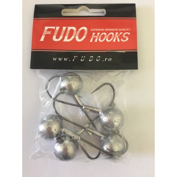 GŁÓWKA JIGOWA FUDO HOOKS #6/0 28 GR 5 SZTUK