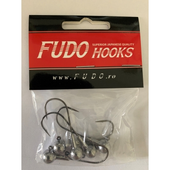 GŁÓWKA JIGOWA FUDO HOOKS #3/0 05 GR 5 SZTUK