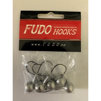 GŁÓWKA JIGOWA FUDO HOOKS #3/0 14 GR 5 SZTUK