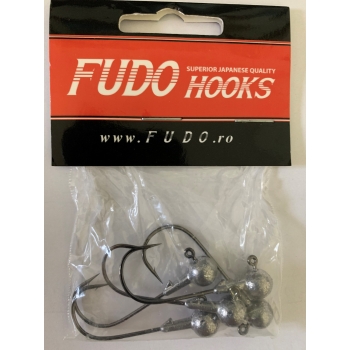GŁÓWKA JIGOWA FUDO HOOKS #4/0 07 GR 5 SZTUK