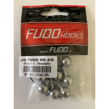 GŁÓWKA JIGOWA FUDO HOOKS #4/0 10,5 GR 7 SZTUK