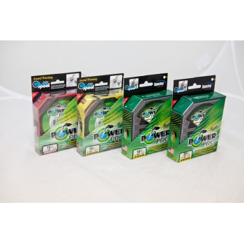 Plecionka PowerPro Żółta 0,23mm - 9kg - 135m