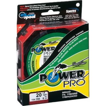 Plecionka PowerPro Czerwona 0,23mm - 9kg - 135m